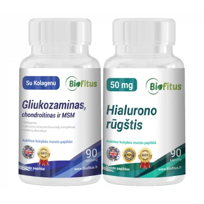 chondroitino ir gliukozamino vaistinė