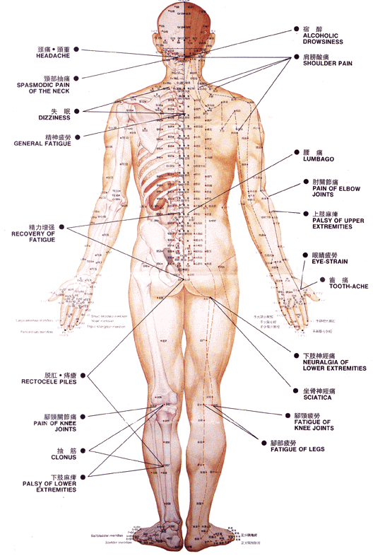 akupunktūra taškai sąnarių gydymo