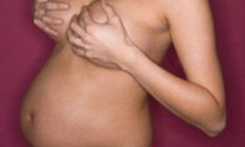 krūtų skausmas nėštumo metu